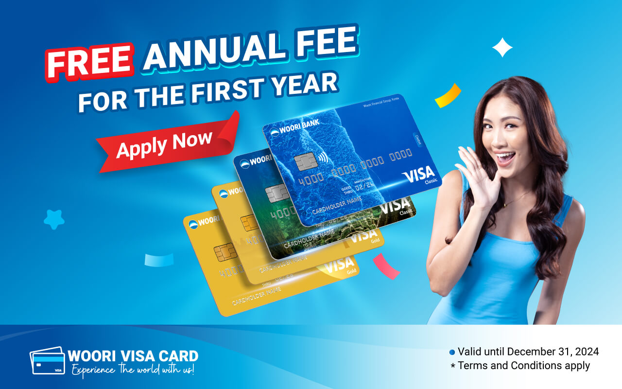 Waive fee on first year annual fees for both Classic and Gold Visa Debit and Credit Cards!